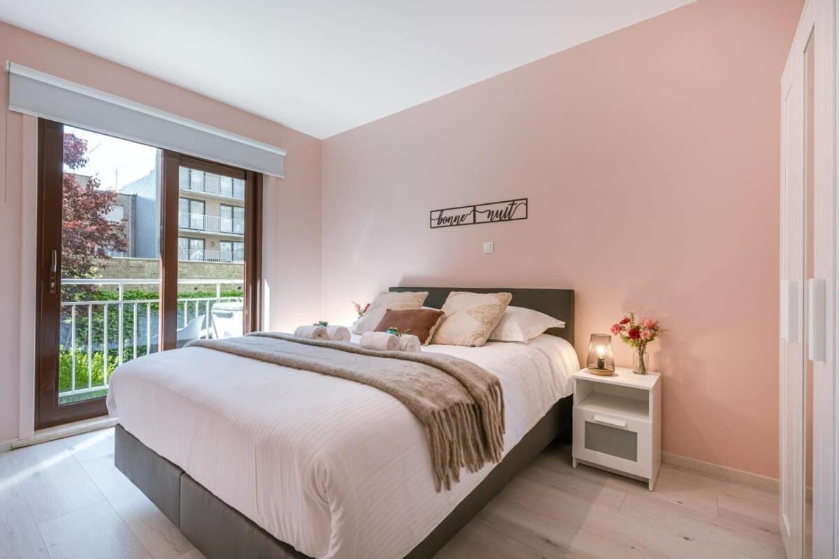 Huswell - Beachfront Apartment In Zeebrugge Esterno foto